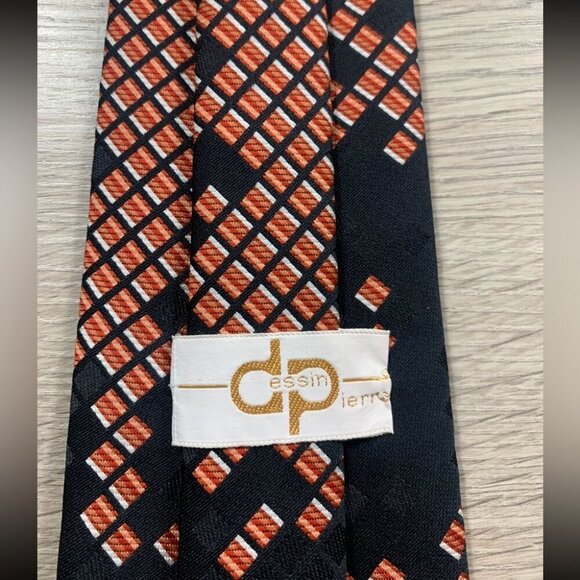 Dessin Pierre Vintage Pattern Tie - Picture 4 of 6